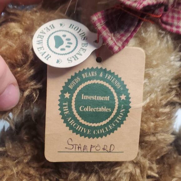 Lot Of 5 Vintage Boyd's Bears Plush - Picture 15 of 16